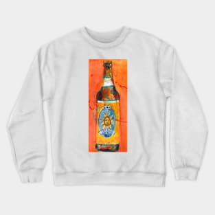 Oberon Beer Art Print Crewneck Sweatshirt